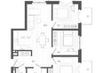 Вышка, корпус 2: Планировка 4-комн 82,51 м²