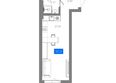1956 на улице Станиславского: Планировка Студия 30,5 м²