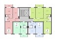 Сады Наука, дом 1: Типовой план этажа 1,9 подъезд