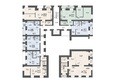 Три элемента, дом 7/3: Планировка типового этажа