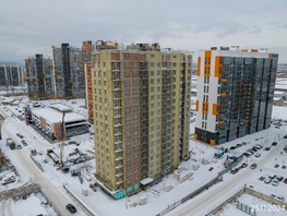 Продается 1-комнатная квартира ЖК Мичуринские аллеи, дом 2, 49.5  м², 6138000 рублей