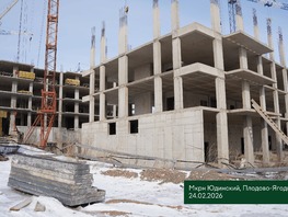 Продается 3-комнатная квартира ЖК Юдинский, дом 1.2, 60.65  м&sup2;, 6998000 рублей