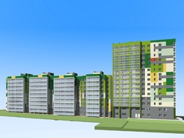1-комнатная квартира, 43.7 м², 12/15 этаж