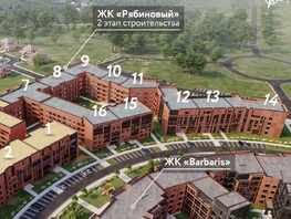 Продается 1-комнатная квартира РЯБИНОВЫЙ, 2 очередь, 37.23 м², 2903940 рублей