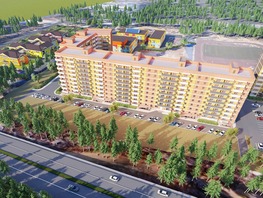 Продается 1-комнатная квартира ЖК Семейный, 3 очередь, 29.6  м&sup2;, 4500000 рублей