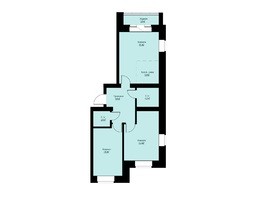 Продается 3-комнатная квартира ЖК Бердские кварталы, дом 2.3, 67.3  м², 5650000 рублей