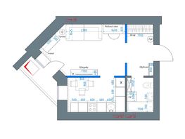 Продается 1-комнатная квартира ЖК Нижний, 51, 35.1  м&sup2;, 6212700 рублей