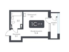 Продается Студия ЖК CITY TOWERS (Сити Тауэрс), 27.9  м², 7010000 рублей