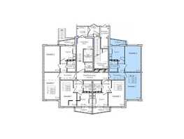 Продается 2-комнатная квартира КУЗНЕЦКИЙ, дом 1, корп 5, 55.5 м², 2943030 рублей