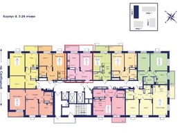 Продается 1-комнатная квартира ЖК Univers (Универс), 2 квартал, 37.9  м², 5800000 рублей
