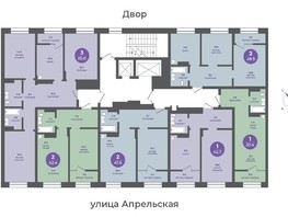 Продается 2-комнатная квартира ЖК Прогресс-квартал Перемены, дом 1, 47.6  м², 5854800 рублей
