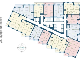 Продается 2-комнатная квартира ЖК Суриков, дом 1, 57.4 м², 11020800 рублей