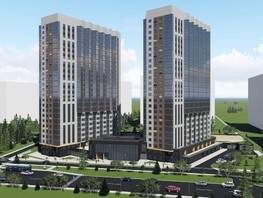 Продается 2-комнатная квартира ЖК Суриков, дом 1, 50.6  м², 9158600 рублей