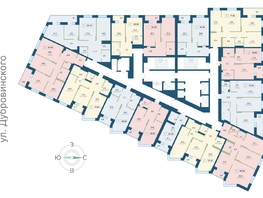 Продается 3-комнатная квартира ЖК Суриков, дом 1, 89 м², 15842000 рублей