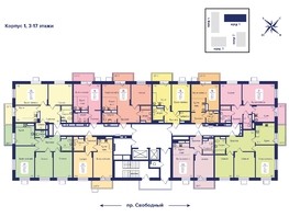Продается 2-комнатная квартира ЖК Univers (Универс), 2 квартал, 39.4  м², 6540400 рублей