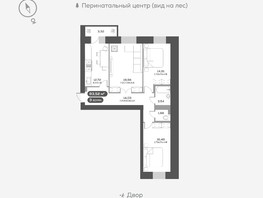 Продается 3-комнатная квартира ЖК Академгородок, дом 6, 83.7  м², 11700000 рублей