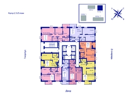 Продается 2-комнатная квартира ЖК Univers (Универс), 3 квартал, 69.9  м², 9471450 рублей