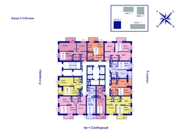 Продается 2-комнатная квартира ЖК Univers (Универс), 3 квартал, 49.9  м², 7684600 рублей