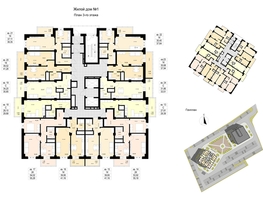 Продается 1-комнатная квартира ЖК ЛЕТО, дом 2, 33.51  м², 3650000 рублей