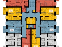 Продается 3-комнатная квартира ЖК Биография, дом 2, корп 2, 52.21  м², 6265200 рублей