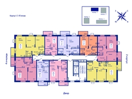 Продается 2-комнатная квартира ЖК Univers (Универс), 3 квартал, 55.7  м², 8522100 рублей