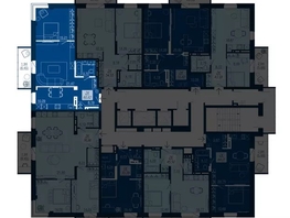 Продается 2-комнатная квартира ЖК АЭРОCITY (Аэросити), дом 4, 60.82  м², 8210700 рублей