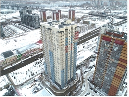 Продается 1-комнатная квартира ЖК Олимп, дом 1, 30  м², 4450000 рублей