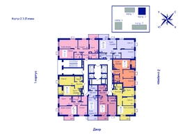 Продается 1-комнатная квартира ЖК Univers (Универс), 3 квартал, 45.6  м², 7227600 рублей