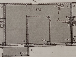 Продается 2-комнатная квартира ЖК Калинина, 175, 57  м², 5985000 рублей