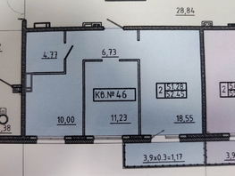 Продается 2-комнатная квартира ЖК Аринский, дом 2 корпус 1, 52.45  м², 5759000 рублей