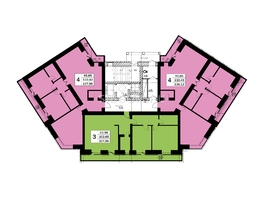 Продается 3-комнатная квартира ЖК Преображенский, дом 6, 107.5  м², 12900000 рублей