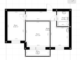 Продается 2-комнатная квартира ЖК Норма, дом 1, 53.4  м², 9000000 рублей