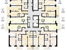 Продается 1-комнатная квартира ЖК ЛЕТО, дом 1, 39.4 м², 5437200 рублей