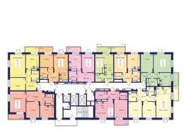Продается 2-комнатная квартира ЖК Univers (Универс), 2 квартал, 50.9 м², 8296700 рублей