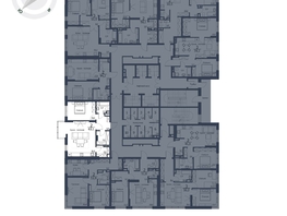 Продается 2-комнатная квартира ЖК Чижи, 1 очередь (корпус 1,2), 63.1 м², 10727000 рублей