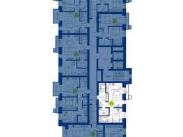 Продается 2-комнатная квартира ЖК Вита-парк, 57.9 м², 10074600 рублей