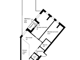 Продается 3-комнатная квартира ЖК Runway (Ранвей), 116.7 м², 18138330 рублей