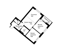 Продается 3-комнатная квартира ЖК Runway (Ранвей), 66.1 м², 11132495 рублей