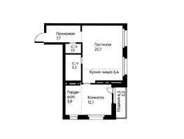 Продается 2-комнатная квартира ЖК Runway (Ранвей), 63.3  м², 10336255 рублей