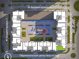 Продается 3-комнатная квартира ЖК Академгородок, дом 5, 77.93 м², 11500000 рублей