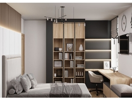 Продается 1-комнатная квартира ЖК Прогресс-квартал Перемены, дом 1, 23.8 м², 4284000 рублей