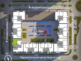 Продается 3-комнатная квартира ЖК Академгородок, дом 5, 81.3 м², 11500000 рублей