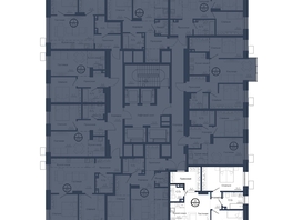 Продается 3-комнатная квартира ЖК Чижи, 2 очередь (корпус 5), 74.5  м², 12516000 рублей