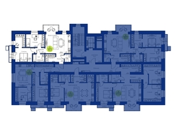 Продается 3-комнатная квартира ЖК Вита-парк, 82.3  м², 14814000 рублей