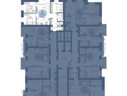 Продается 4-комнатная квартира ЖК ПОРТОВЫЙ. Речной квартал, к 1, 97  м², 15714000 рублей