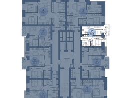 Продается 2-комнатная квартира ЖК ПОРТОВЫЙ. Речной квартал, к 1, 39.6  м², 6494400 рублей
