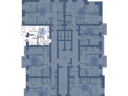 Продается 2-комнатная квартира ЖК ПОРТОВЫЙ. Речной квартал, к 1, 42.1  м², 6904400 рублей