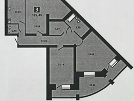 Продается 3-комнатная квартира ЖК Novella (Новелла), 126.5  м², 13100000 рублей