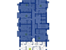 Продается 4-комнатная квартира ЖК Вита-парк, 1 оч. 4 корпус, 101.9  м², 21399000 рублей
