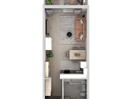 Продается Студия ЖК Аллея Парк, 1 этап, 36.16  м&sup2;, 5460160 рублей